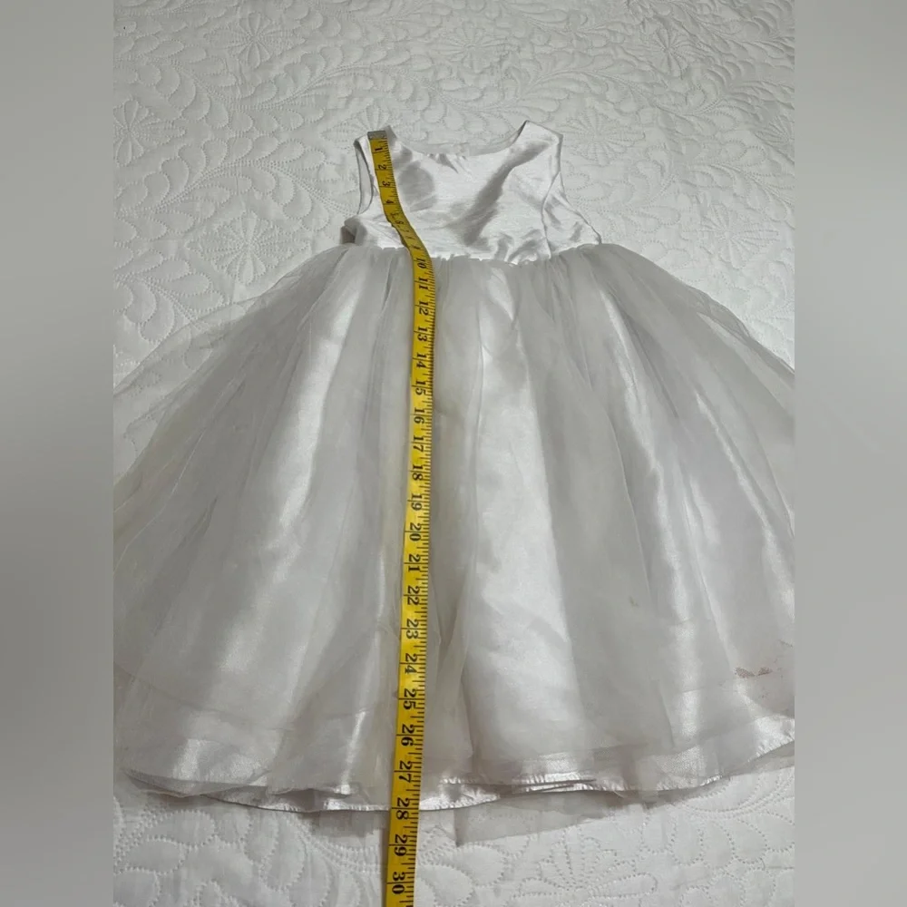 David's Bridal White Gown For Girl - Picture 11 of 16